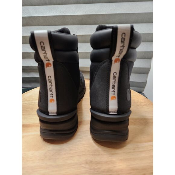 Carhartt Gilmore 6-Inch Waterproof Work Boot – Men’s Size 8.5 Wide, Black - Picture 3 of 12